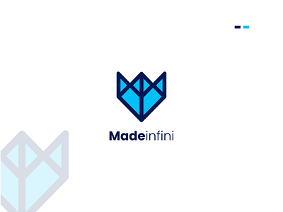Modern logo | Logo design | madeinfini business logo