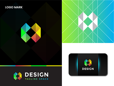 branding logo design idea, logo mark