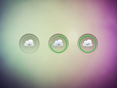 Upload Indicator cloud elements indicator ui ui elements upload