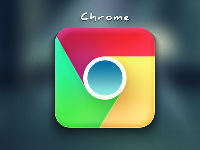 Chrome iOS Icon ... apple browser chrome color google icon ios ipad iphone