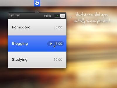 MacTimer app focus mac menubar miniapp pomodoro productivity small time timer utilities work