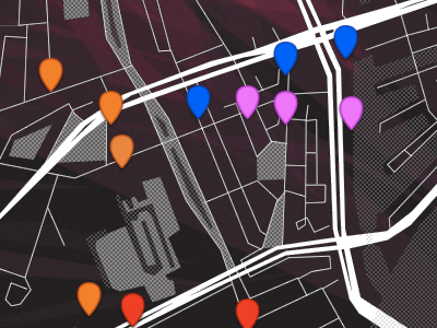 Map marker [gif] animation css html location map marker pin web
