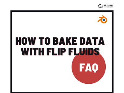 HOW TO BAKE DATA WITH FLIP FLUIDS IN BLENDER 3d animation blender3d cgi renderfarm rendering vfx
