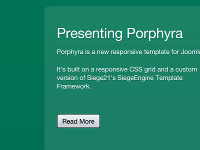 Porphyra Shot6 css joomla