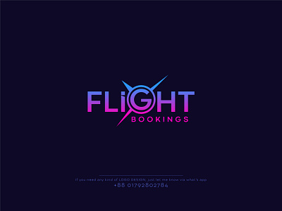 Flight Booking Logo Design abstract logo airplane airplane shape branding business business logo clean design company logo design flight flight logo graphic design illustration logo popular simple logo symbol ui vector design vector logo