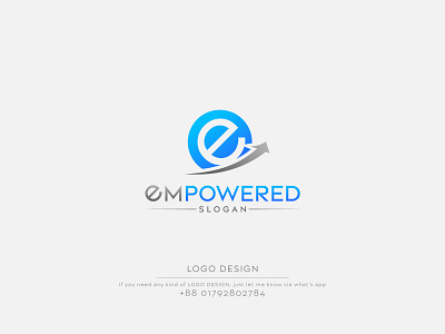 Empowered Logo Design | Simple Logo Design