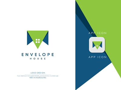 Envelope House Logo | Abstract Logo Design