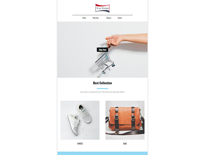E-commerce html Email template