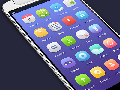 Theme android colour icon theme