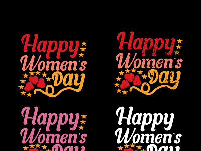 Women's day T-shirt design branding cloth clothing design fashion graphic design illustration retro t shirt design text text effect typography vector vintage womens day t shirt design