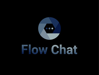 Flow chat logo design branding chat logo design flow chat graphic design icon illustration logo logo design logo type logos modern logo simple logo tech logo techno technology typography vector web logo website logo