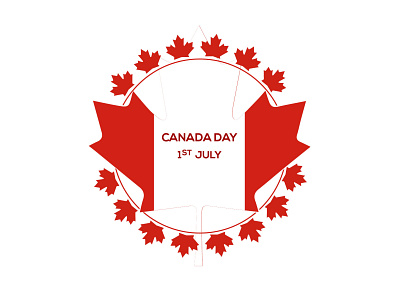 Happy Canada Day 1st july background banner canada canada day design freedom graphic design happy canada day happy independence day illustration independence day july leaf maple maple leaf sticker vector