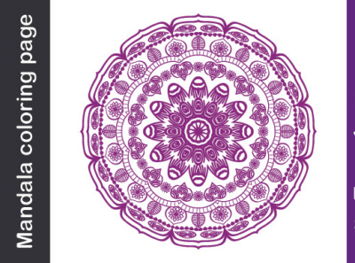 Mandala coloring pages bundle