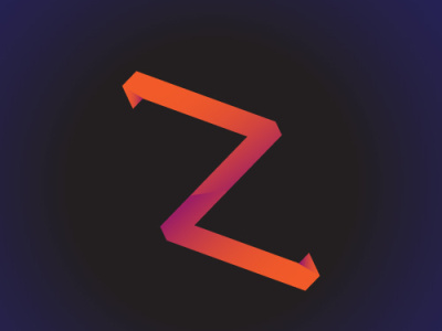 Modern Z logo design