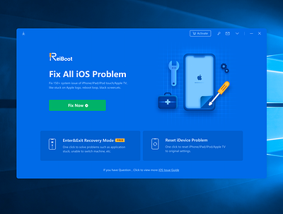Reiboot - Fix iOS Problem ui