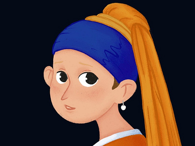 Girl with a pearl earring