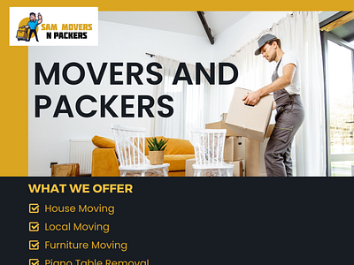 Movers And Packers | Sam Movers N Packers