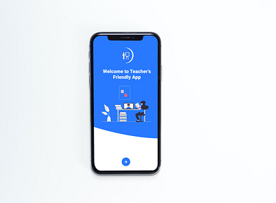 Screen 1 - Splash screen - Teacher’s Friendly App