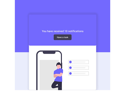 Notifications - Daily UI :: 049