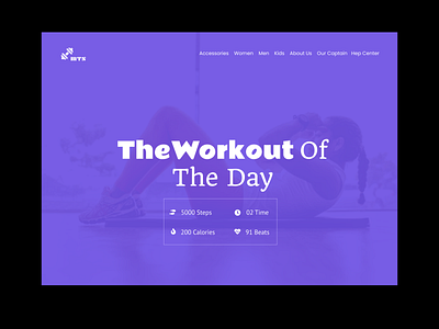 Daily UI #062 - Workout of the Day