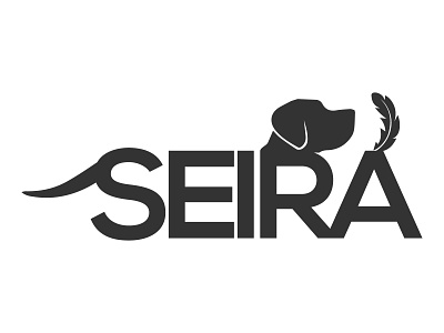 Seira logo branding design dog dog logo feather logo graphic design illustration logo logo design modern logo vector