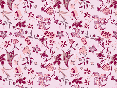 Pink Pattern design paper pattern pattern print repeat pattern surface pattern textile design textile pattern wallpaper