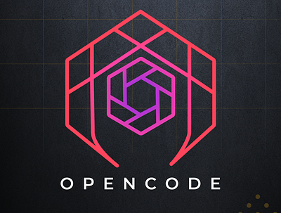 OpenCode FB logo branding design icon logo