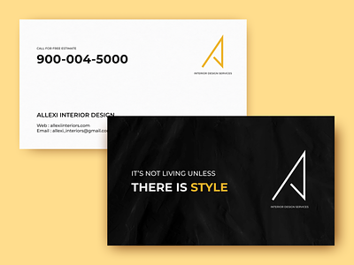 Business Card series 4 of 4 branding graphic design