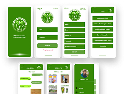 Taob Medical App Design app branding design graphic design icon logo typography ui ux vector web