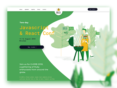 GrillJS Conference Website