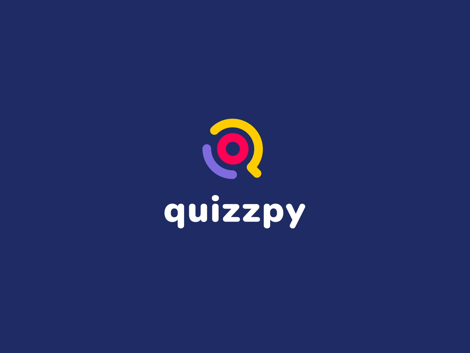 Quizzpy logo (workshop sketches) branding logo