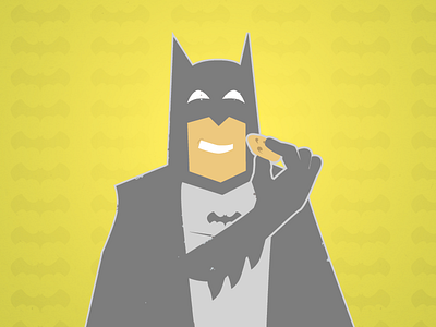 Batman with Cookie batman cookie