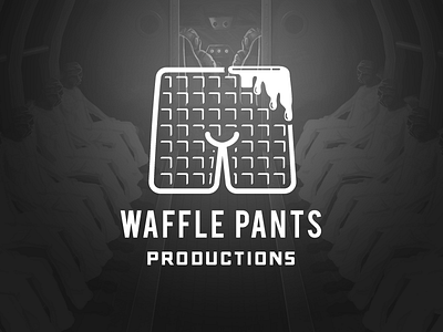 Waffle Pants Productions logo pants waffle