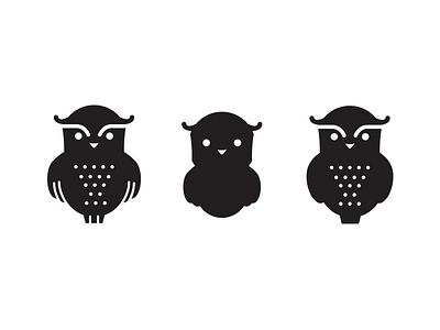 Owl Marks Less Grunge owls