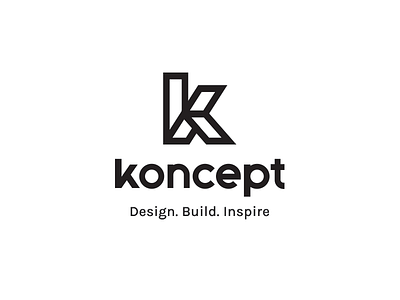 koncept architecture branding concept logo platform symbol web