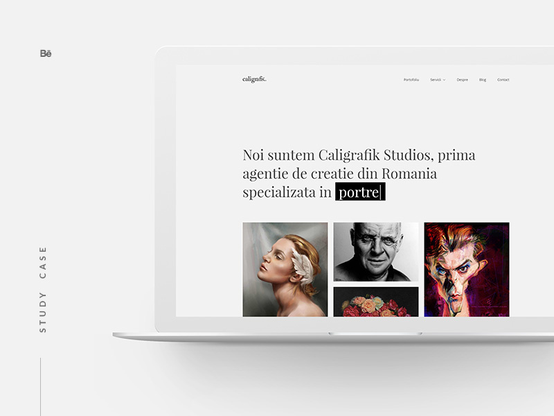Caligrafik study case on behance