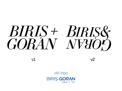 BirisGoran logo exploration