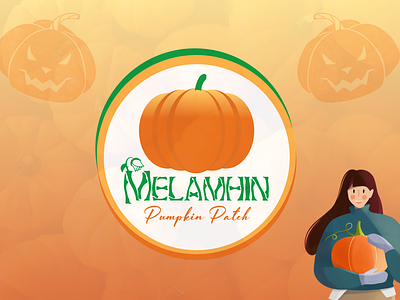 Melamhin Pumpkin Patch 3d animation branding design graphic design illustration logo motion graphics ui vector