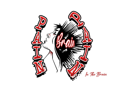 Pain in the Brain 3d animation branding design graphic design illustration logo motion graphics ui vector