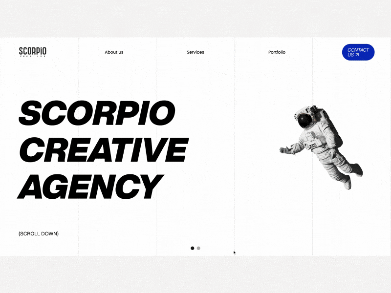 Scorpio Creative Agency agency design marketing marketing agency ui ux