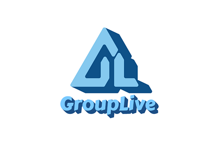 GroupLive Logo app branding design icon illustration logo ui ux vector