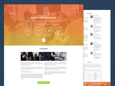 Event Landing Page blog counter event home index landing page news ui ux video