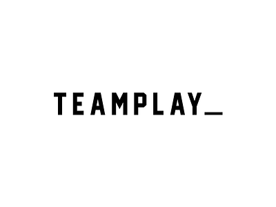 Teamplay - Logo brand brand identity branding design brandmark design flat font illustration logo minimal sports teamplay type typography ui vector