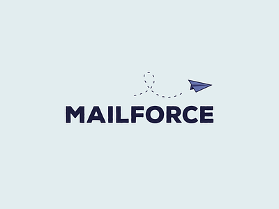 Mailforce brand branding corporate identity design graphic icon illustration logo symbol