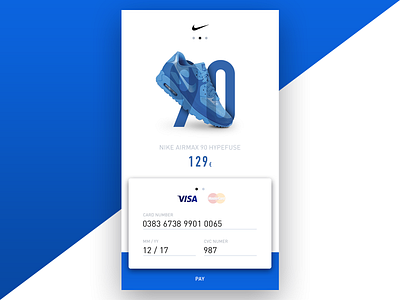#002 DailyUI / Credit Card checkout checkout credit card dailyui interfacedesign mobile