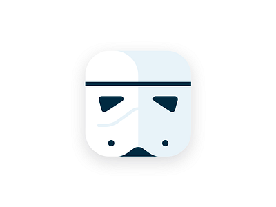 #005 DailyUI / App icon app dailyui icon starwars stormtrooper