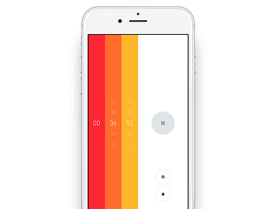 #14 DailyUI / Countdown Timer app clean countdown dailyui interface design mobile timer