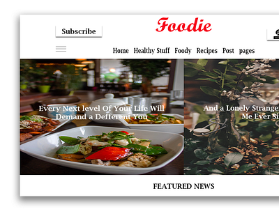 Restaurant Landing Page