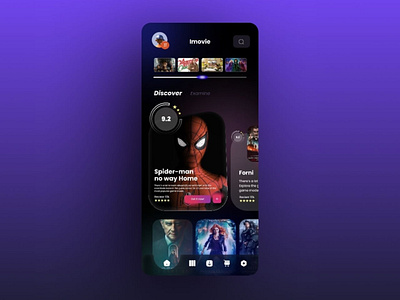 Movie UI Design