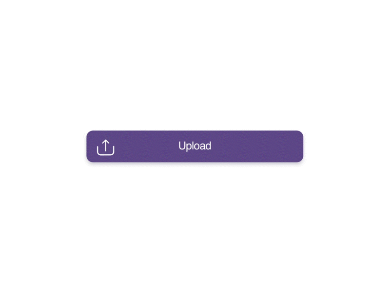 Upload Button add button animation button ios microinteractions mobile mobile app design ui upload upload button ux
